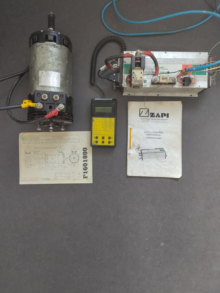 Best Motor Elektromotor 24V 6kW 2200rpm incl. Regelaar, Ophalen of Verzenden, Gebruikt, Elektromotor, 1800 rpm of meer