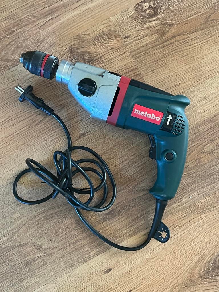 Metabo Boormachine - Krachtig en Betrouwbaar, Boormachine, Gebruikt, Ophalen of Verzenden, Klopboormechanisme