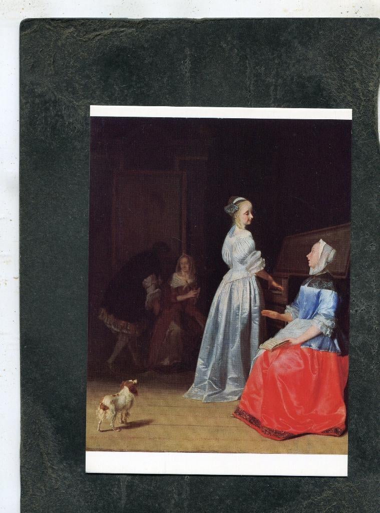 Ansicht Jacob Ochtervelt - Die Singprobe, Verzenden, 1980 tot heden, Ongelopen