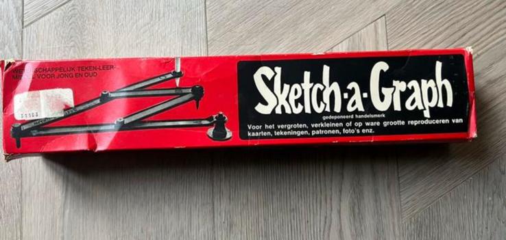 Pantograaf, Sketch-a-Graph, Ophalen of Verzenden, Zo goed als nieuw, Overige typen