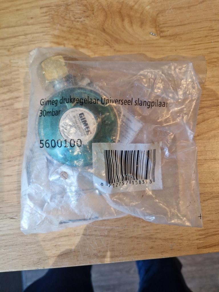 Drukregelaar 30mbar, Ophalen of Verzenden, Nieuw