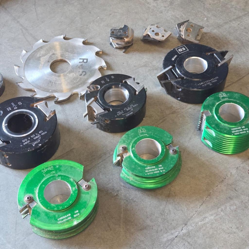 Freeskoppen set 30mm as, Ophalen of Verzenden, Gebruikt, Elektrisch, Overige soorten