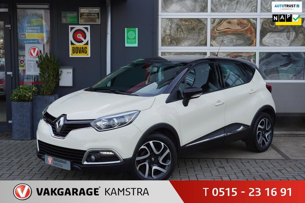 Renault Captur 1.2 TCe Dyn Automaat Navi/Airco/Cruise/PDC, Euro 5, Parkeersensor, 4 cilinders, Wit