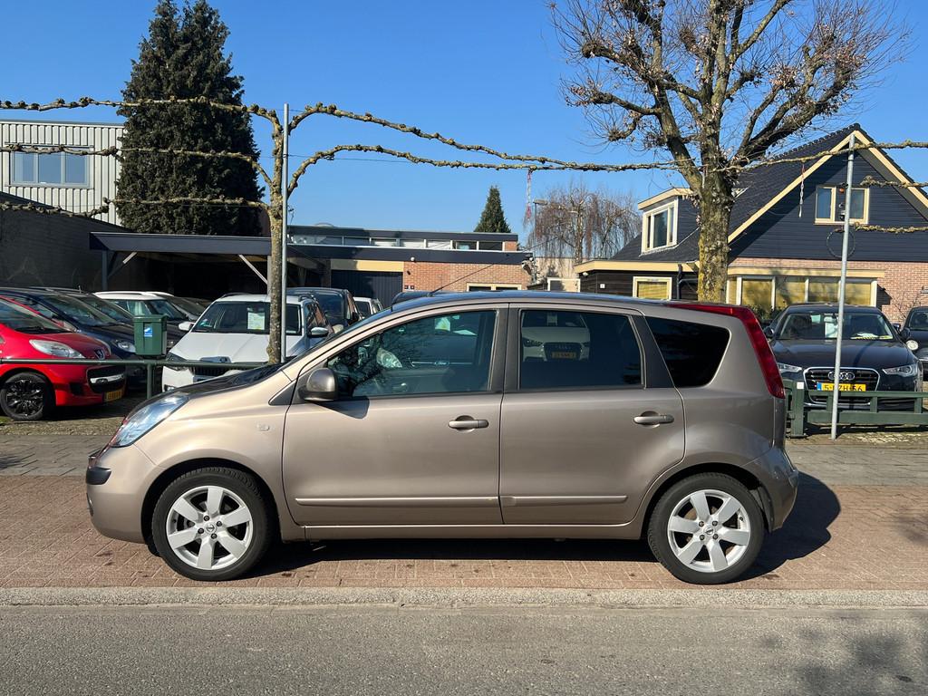 Nissan Note 1.4 First Note *AIRCO| M-DISPLAY, Voorwielaandrijving, Stof, Bruin, Origineel Nederlands