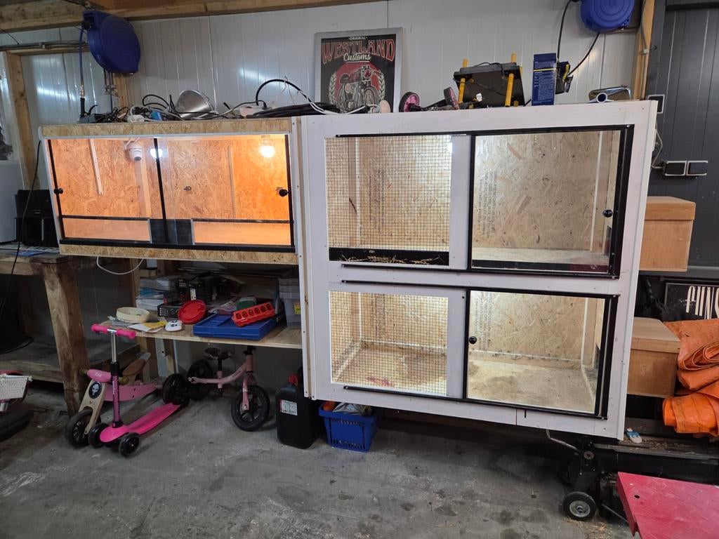 Opfokhokken Kwartel ,kuiken,konijn etc., Ophalen, 60 tot 90 cm, Hok, 110 cm of meer