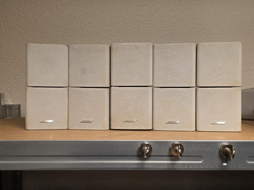 5 Bose cubes, Audio, Tv en Foto, Luidsprekers, Ophalen, Zo goed als nieuw, Bose, Minder dan 60 watt