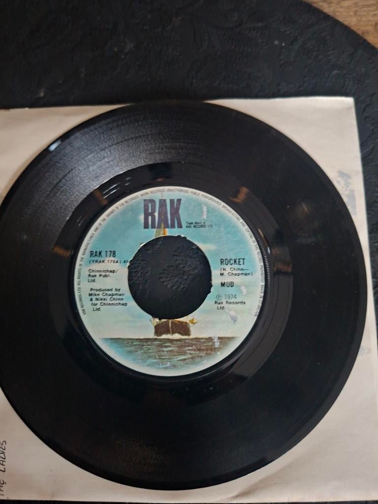 Mud - Rocket, Cd's en Dvd's, Vinyl Singles, Ophalen of Verzenden, Gebruikt