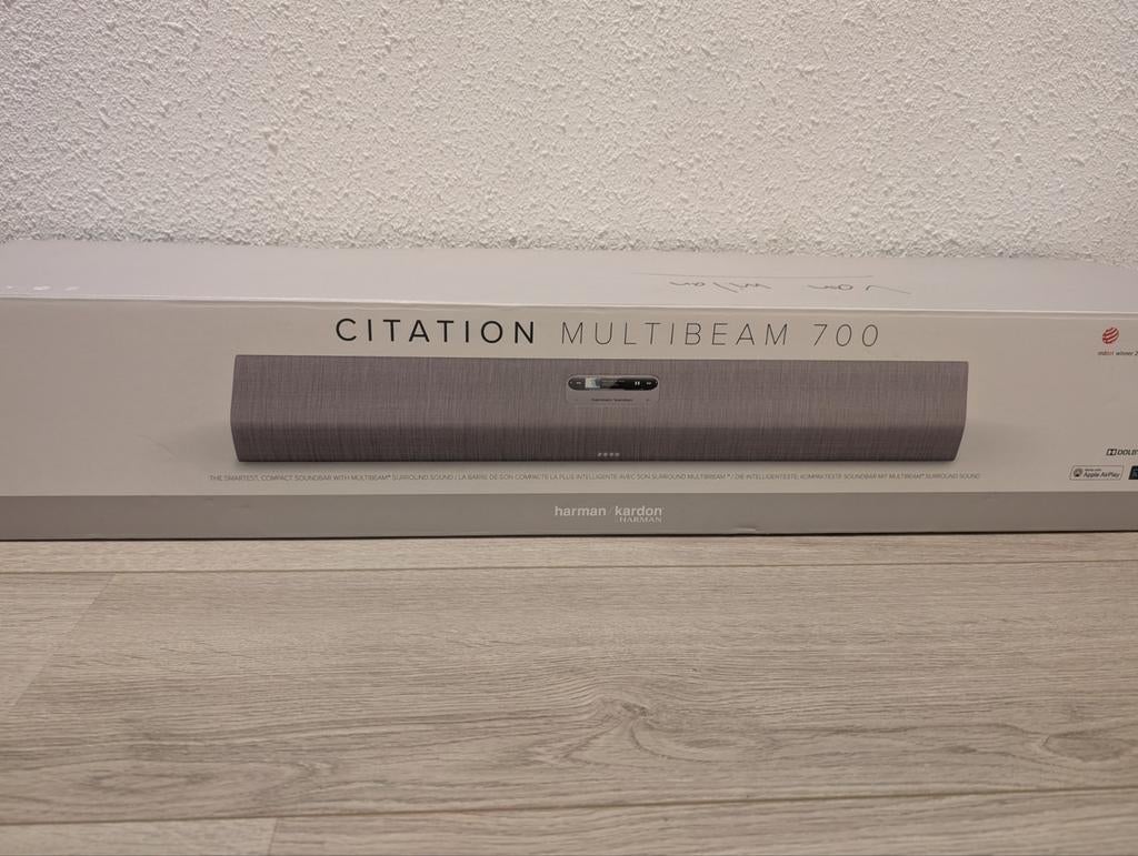 Harman Kardon Citation Multibeam 700 Soundbar - ZGAN!, Ophalen, Bluetooth, Zo goed als nieuw