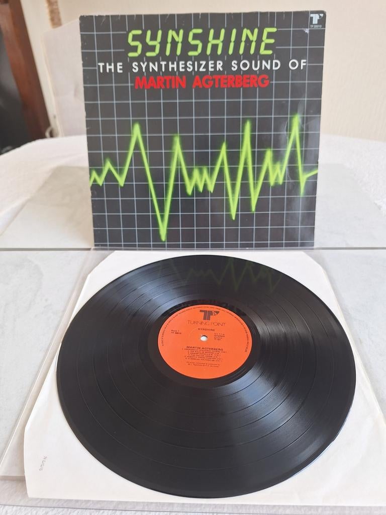 SYNTHESIZER  LP  van MARTIN AGTERBERG ...uit 1984, Ophalen of Verzenden, Gebruikt, 12 inch, Poprock