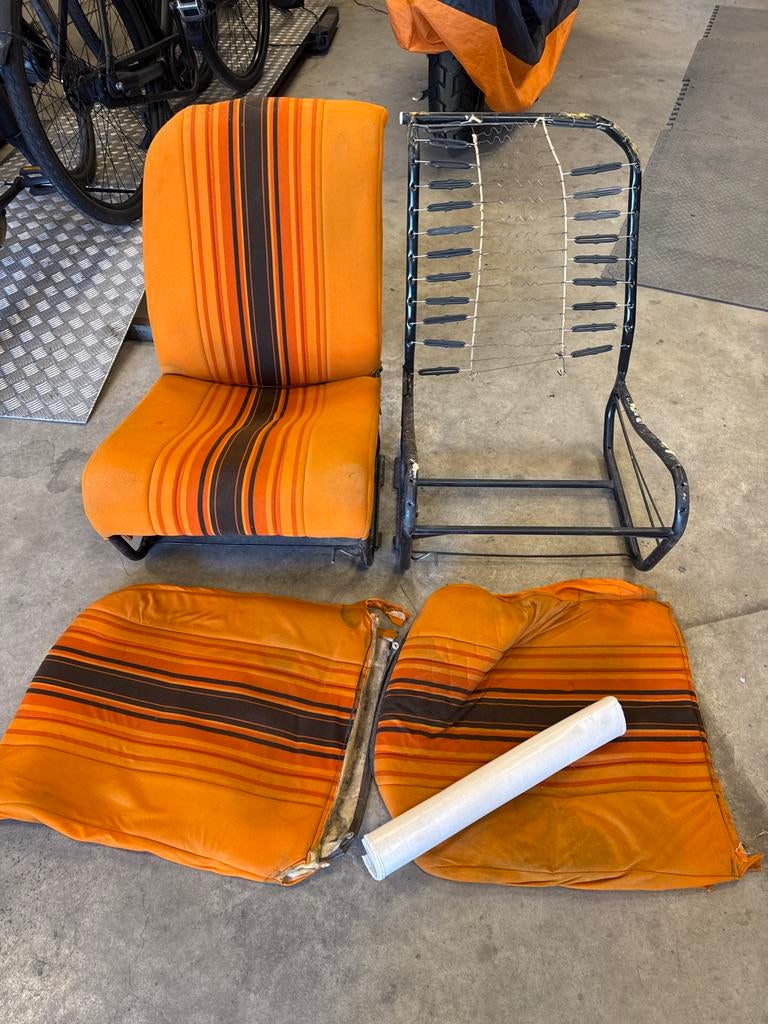 Citroen 2cv voorstoel stoel banken, Auto-onderdelen, Interieur en Bekleding, Ophalen of Verzenden, Gebruikt, Citroën