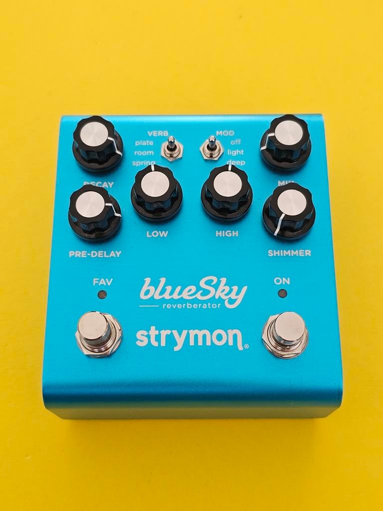 Strymon BlueSky Reverb, Info@strymon.net, Ophalen of Verzenden, Reverb, Zo goed als nieuw