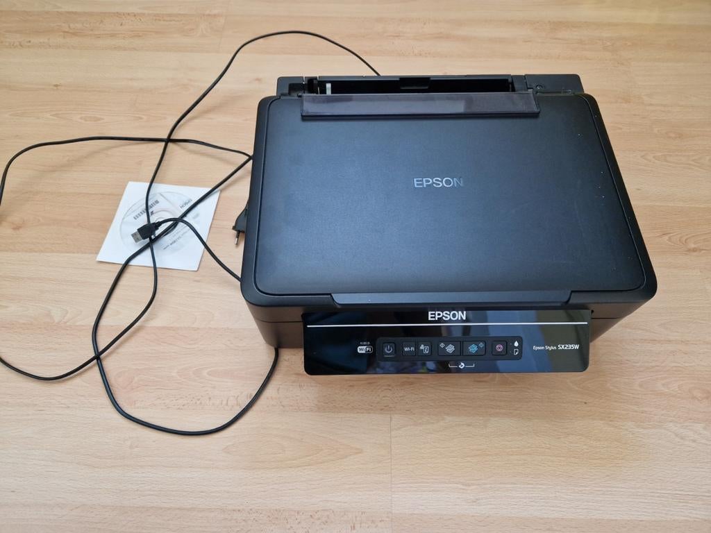 Epson stylus SX235W All-in-One Printer, Kleur printen, Gebruikt, All-in-one, Draadloos