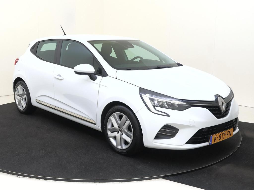Renault Clio 1.0 TCe Bi-Fuel Zen | Navigatie | Parkeersensor, Auto's, Voorwielaandrijving, Euro 6, Parkeersensor, Wit