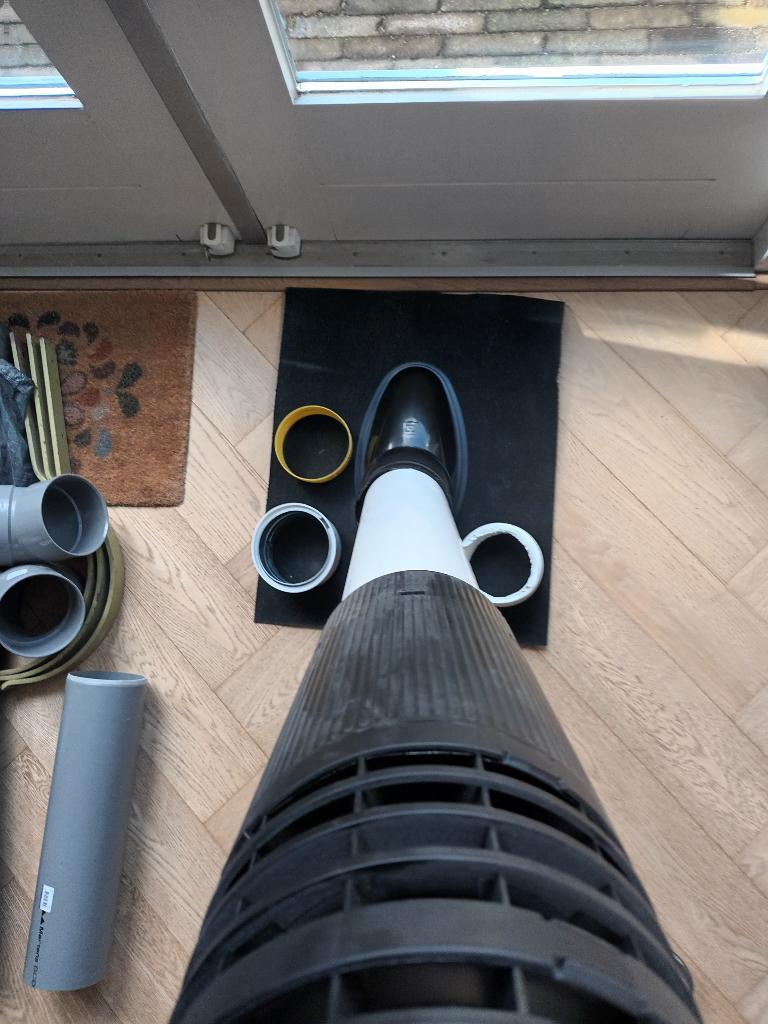 ubbink dakdoorvoer, Doe-het-zelf en Verbouw, Ophalen, Kunststof, Zwart, Overige typen