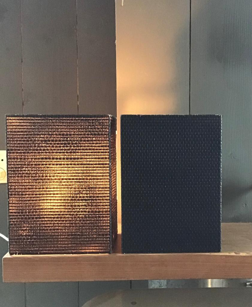 IKEA vintage wand-bedlampjes zwart, Huis en Inrichting, Lampen | Wandlampen, Ophalen of Verzenden, Gebruikt, Overige materialen