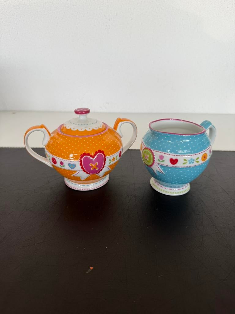 Melkkan en suikerpot Lief!, Overige typen, Ophalen of Verzenden, Zo goed als nieuw, Overige stijlen