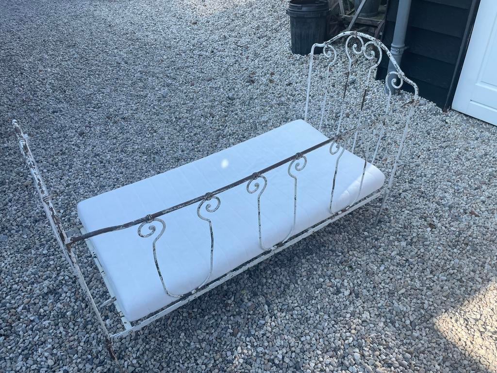 Brocante ledikant ledikantje wieg, Antiek en Kunst, Antiek | Meubels | Bedden, Ophalen