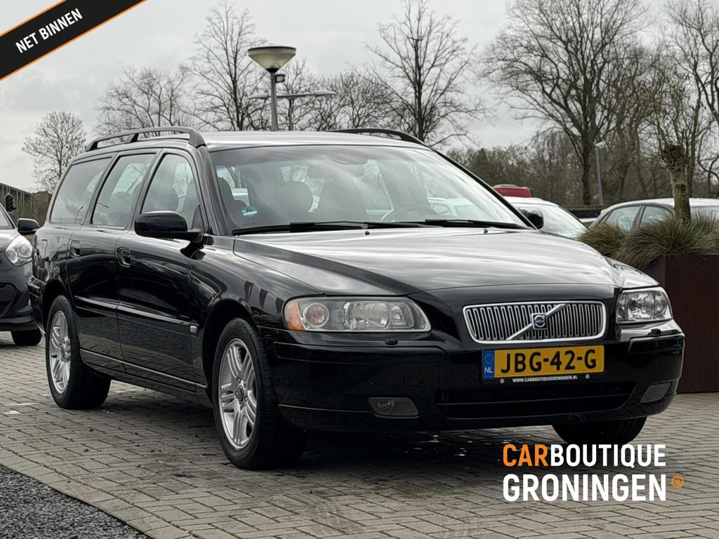 Volvo V70 2.4 Bi-Fuel Edition I | 1e EIGENAAR | YOUNGTIMER, Voorwielaandrijving, 1518 kg, Gebruikt, Zwart