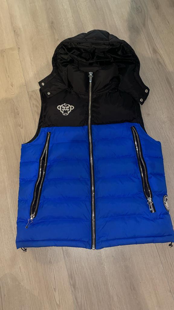 Black Bananas bodywarmer maat M, Kleding | Heren, Ophalen of Verzenden, Zo goed als nieuw, Maat 48/50 (M), Blauw