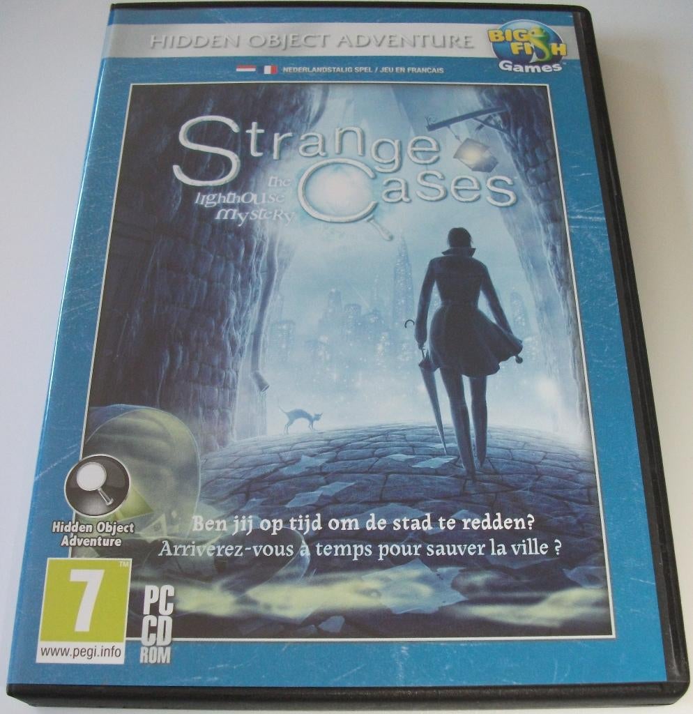 PC Game *** STRANGE CASES 2 *** The Lighthouse Mystery, Puzzel en Educatief, 1 speler, Ophalen of Verzenden, Zo goed als nieuw