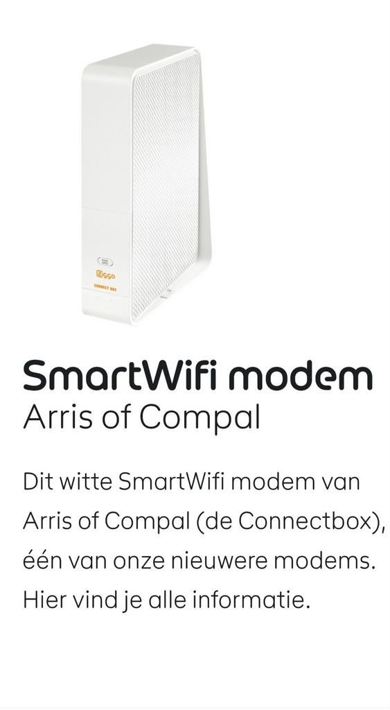 Ziggo wifi modem/versterker, Computers en Software, Ophalen of Verzenden