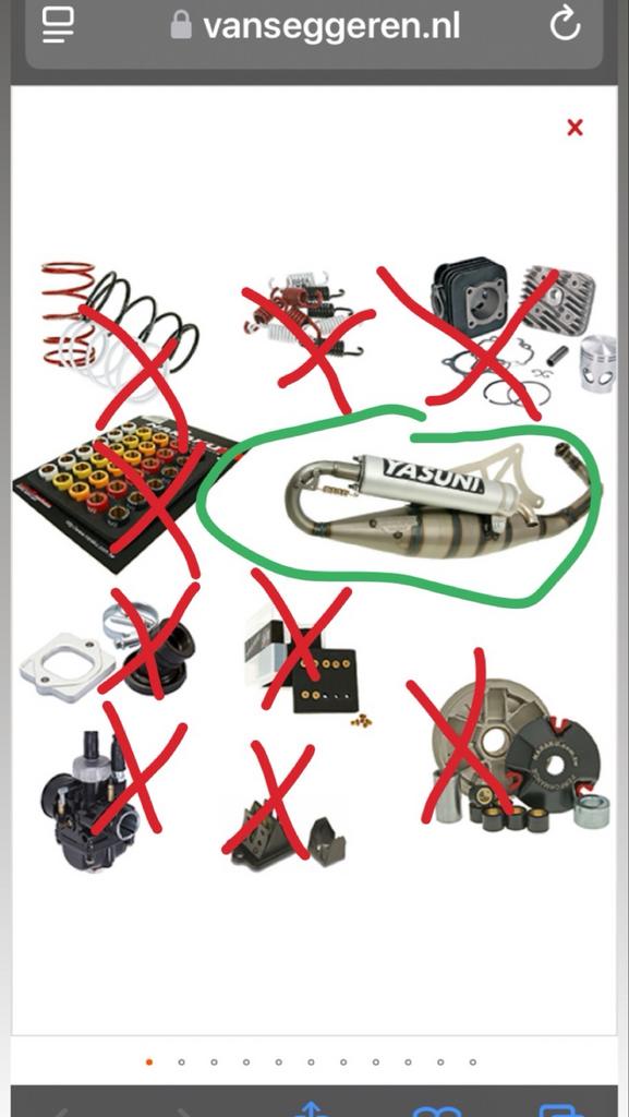 Yasuni R terugloop uitlaat, Ophalen of Verzenden, Nieuw, Uitlaat