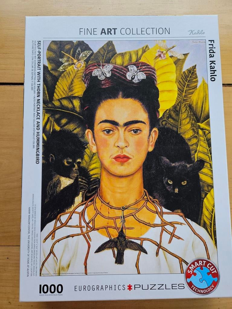 Frida Kahlo puzzel. Als nieuw., Ophalen, 500 t/m 1500 stukjes, Zo goed als nieuw