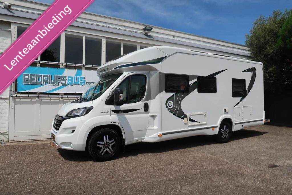 Chausson 757 special Edition | Luchtvering | 2x zonnepaneel, Schotel, Airbags, 7 tot 8 meter, Luifel
