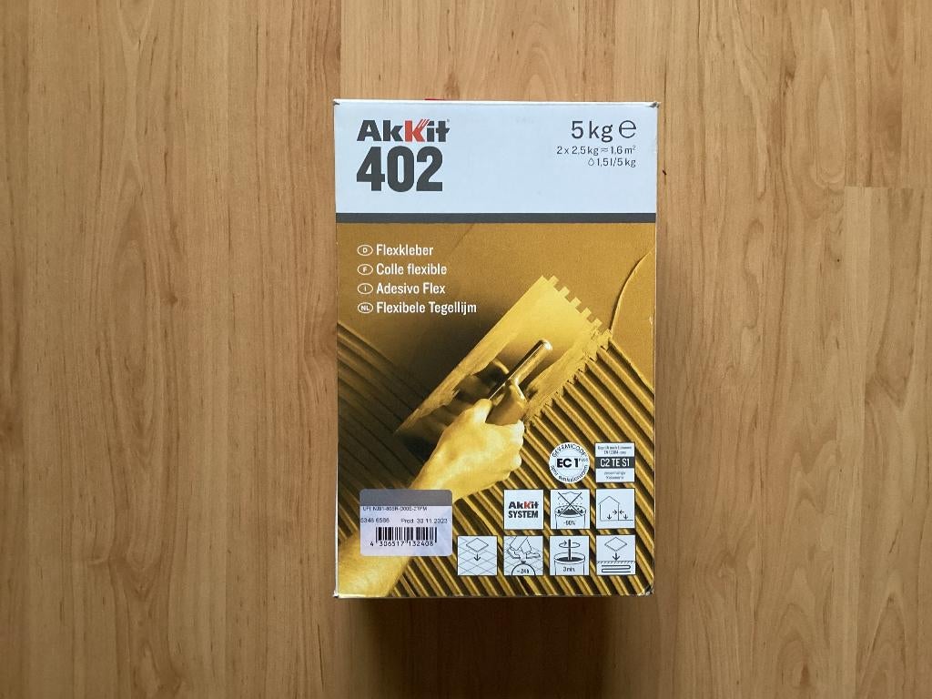 Flexibele tegellijm, Overige materialen, Wandtegels, Nieuw, Minder dan 20 cm