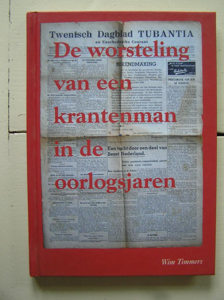 De worsteling van een krantenman in de oorlogsjaren., Boeken, Ophalen of Verzenden, Nieuw