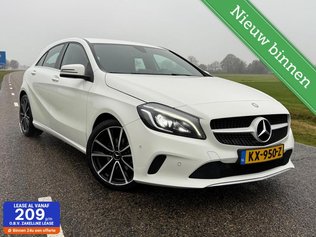 Mercedes A-klasse A 180 Aut Edition Plus 122pk | Orig NL, Gebruikt, 4 cilinders, Leder en Stof, 695 kg