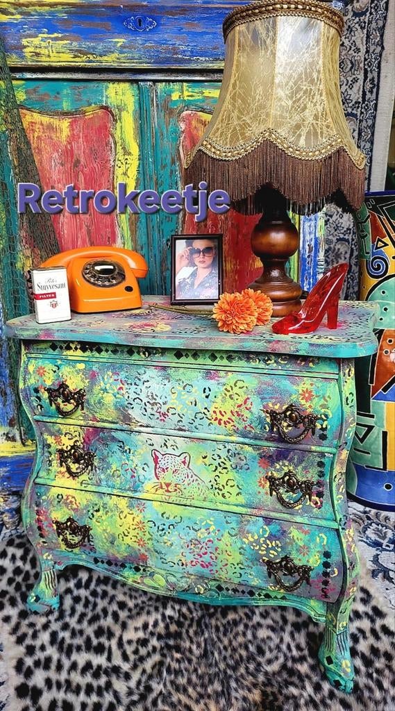 Eclectisch/Buikkastje/Kastje/Panter/Hippie, Ophalen of Verzenden