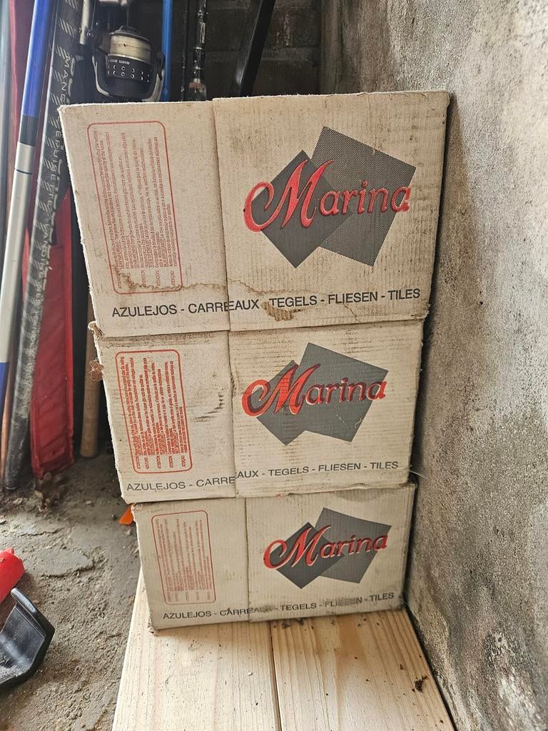 Wandtegels nieuw 3 pakken, Ophalen, Doos, Minder dan 50 cm, Minder dan 40 cm