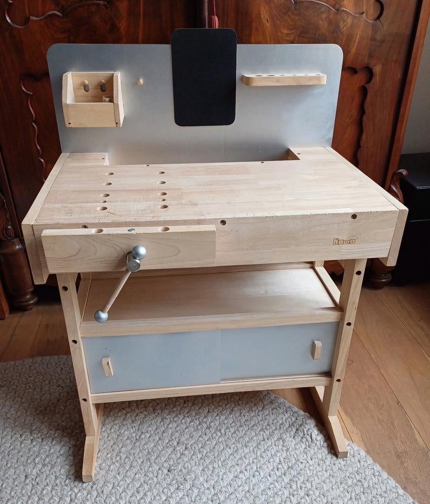 Houten Werkbank met bankschroef Howa, Ophalen, Gebruikt, Overige typen