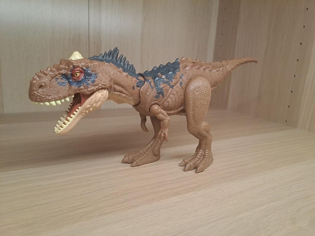 Jurassic World Dominion Rajasaurus (elektrisch), Ophalen of Verzenden, Zo goed als nieuw