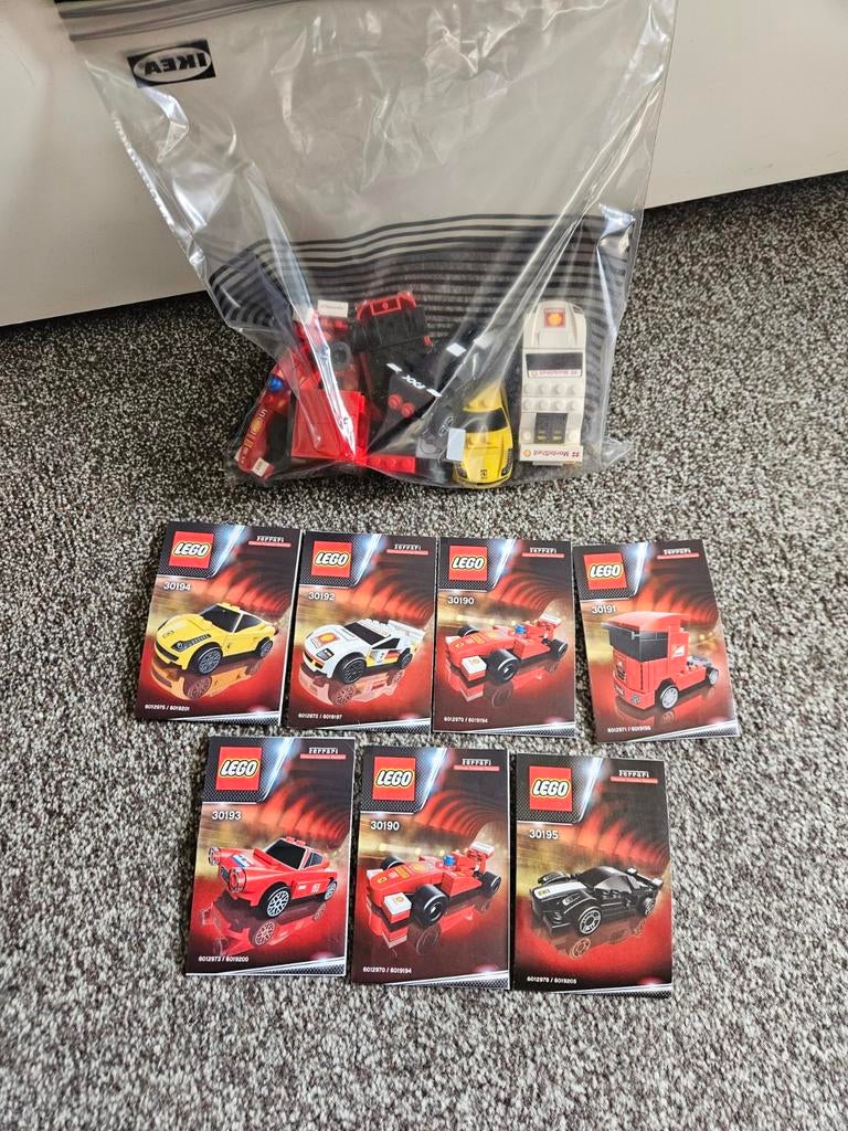 Lego ferrari auto's, Ophalen of Verzenden