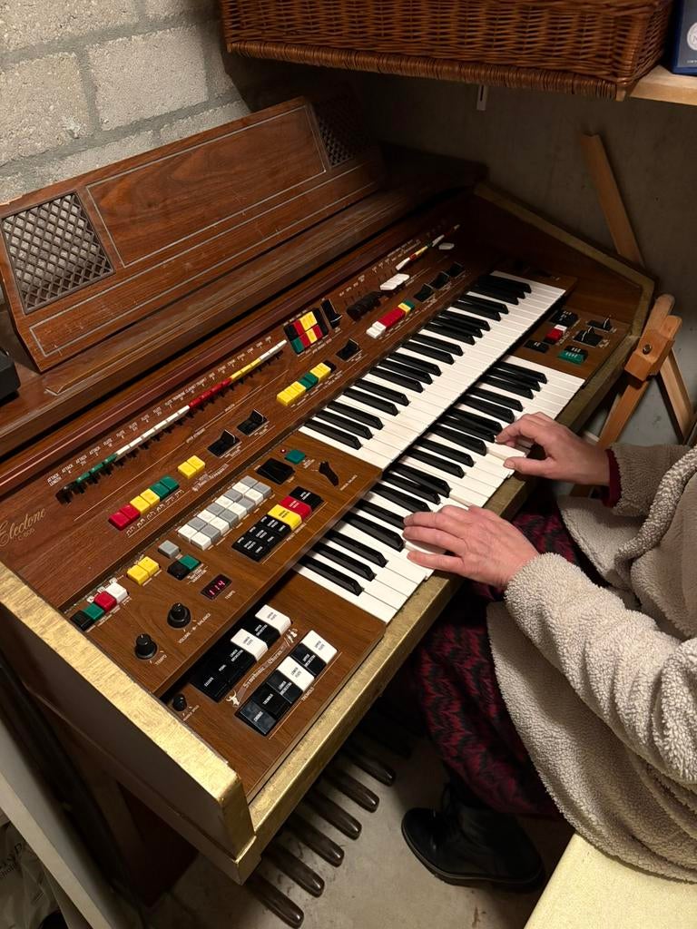 Yamaha Electone C 605, Muziek en Instrumenten, Orgels, Ophalen, Gebruikt, 2 klavieren, Orgel
