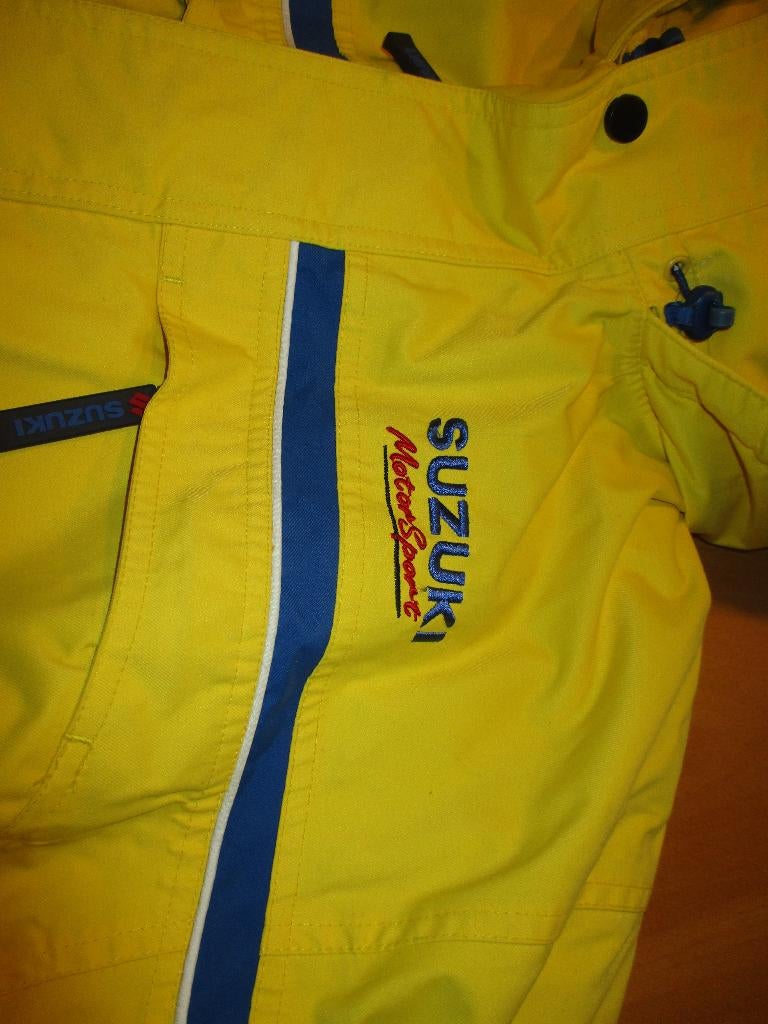 suzuki motorsport jas, Ophalen of Verzenden, Zo goed als nieuw, Maat 52/54 (L), Geel