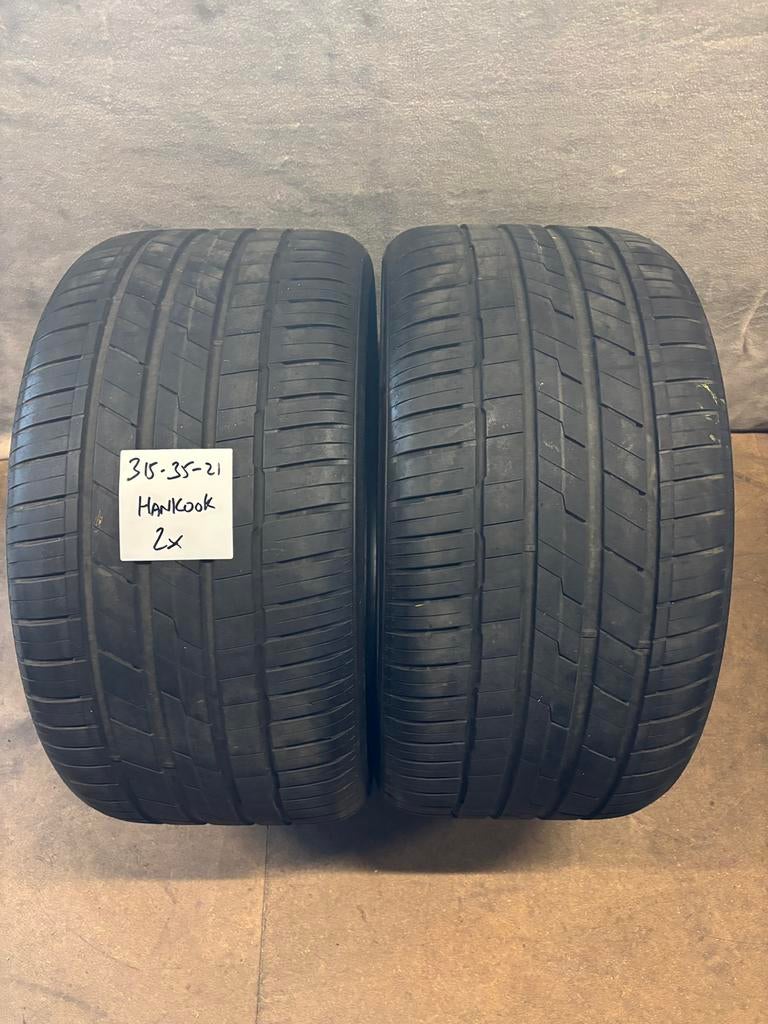 2 x 315-35-21 Hankook Ventus S1 EVO3 SUV NO Zomerbanden, Ophalen, Gebruikt, 21 inch, Band(en)