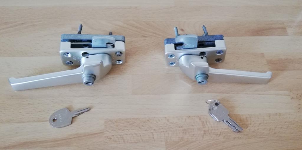 AXA raamsluiting, Ophalen, Gebruikt, Overige materialen, Slot