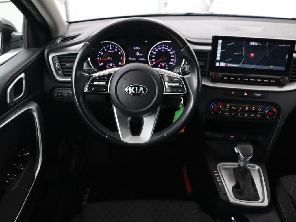 Kia Ceed 1.4 T-GDi DynamicLine | Automaat | Camera | Trekhaa, Stof, Euro 6, 4 cilinders, Zwart