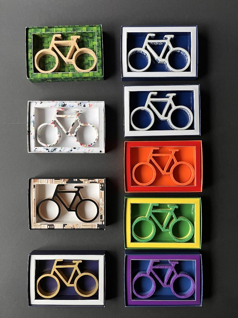 marcel wanders randstad fiets, complete serie 9 fietsjes, Ophalen of Verzenden