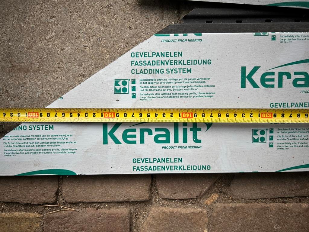 Diverse keralit delen, Ophalen, Overige materialen, Zwart, Nieuw