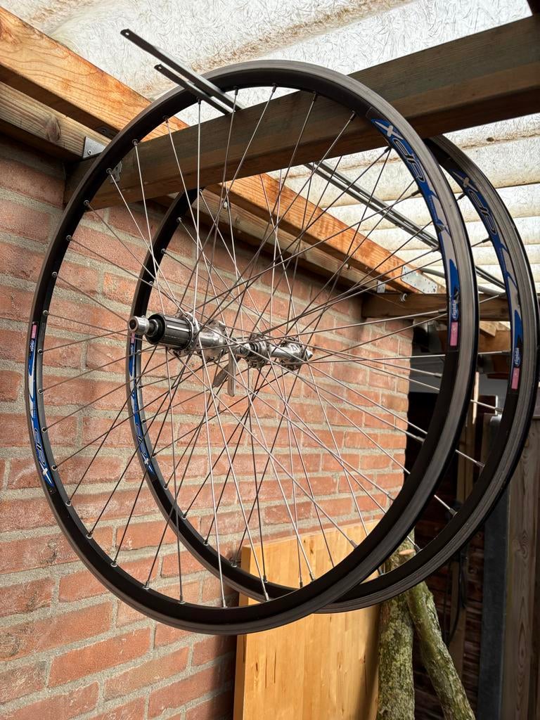 Shimano dura ace WH-7700 wielen., Fietsen en Brommers, Fietsonderdelen, Ophalen, Gebruikt, Wiel