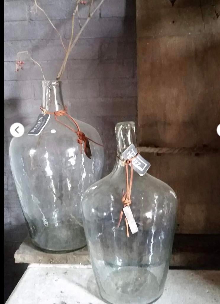 Twee Hoffz glazen flessen, Ophalen, Zo goed als nieuw