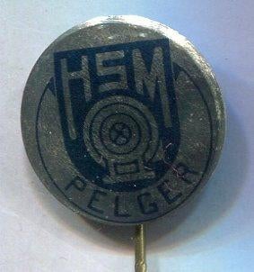 Hollandse Speciaal Machines Pelger - R.dam speldje ( H_008 ), Verzamelen, Speldjes, Pins en Buttons, Zo goed als nieuw, Speldje of Pin