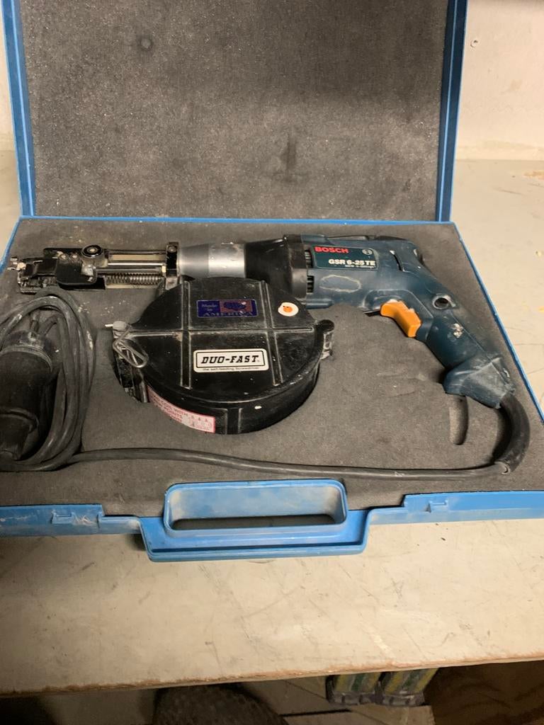 Bosch duo-fast TD 162, Ophalen, Zo goed als nieuw