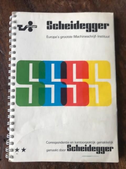 Scheidegger sollicitatiebrief/facturen/vervoersbrieven, Ophalen of Verzenden, Zo goed als nieuw