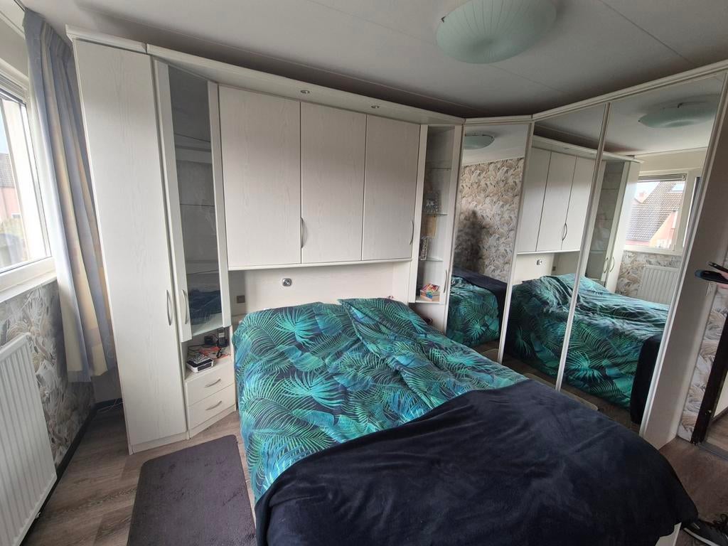 Bed inclusief kasten, Ophalen of Verzenden, Tweepersoons