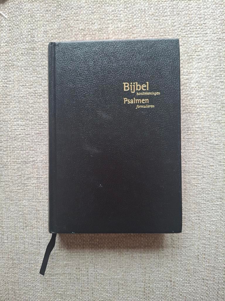 Kanttekeningen Bijbel met psalmen (niet gebruikt), Ophalen of Verzenden, Nieuw